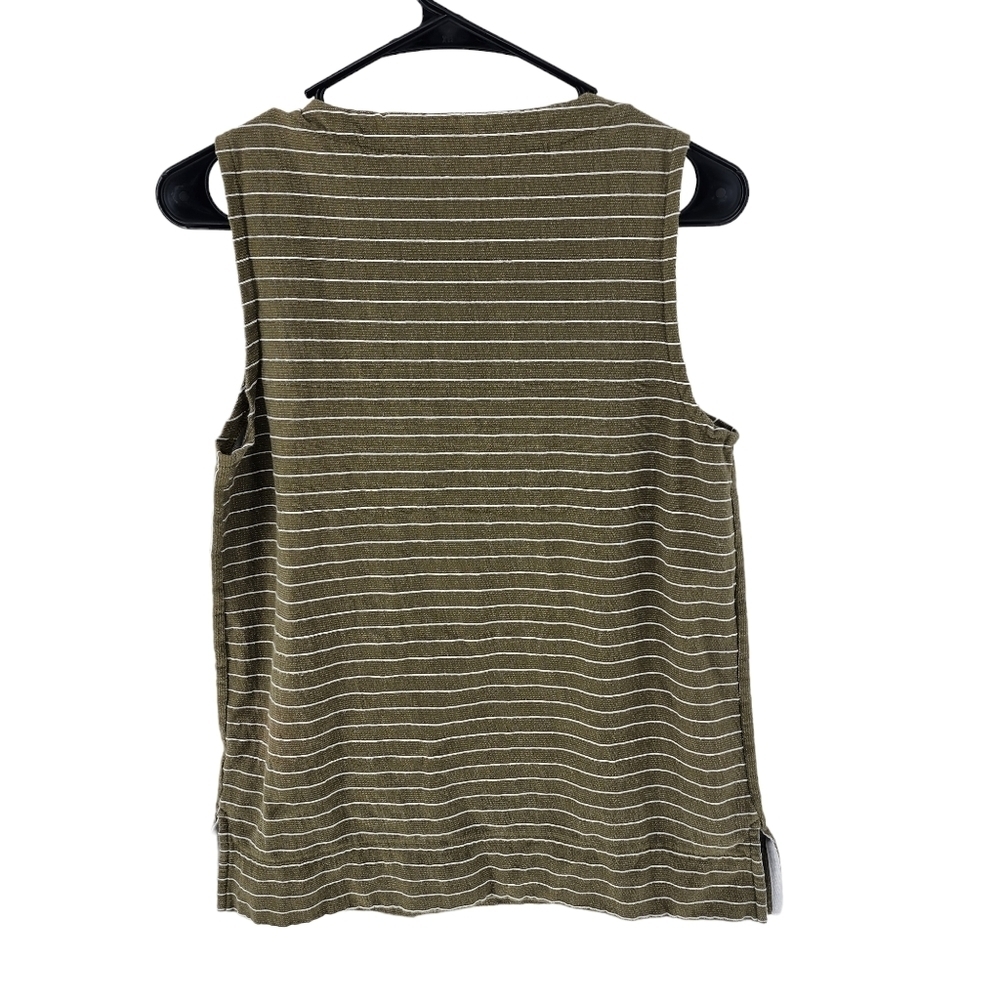J.Crew Women's Striped Shell Tank Top - S - Picture 4 of 5